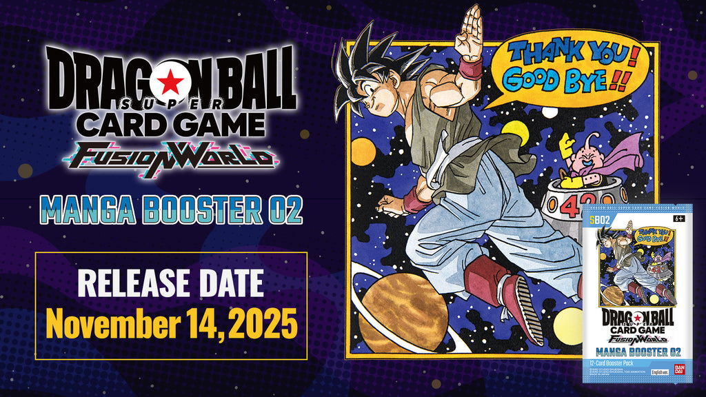 Dragon Ball Super Card Game SB02 Fusion World Manga Booster Box