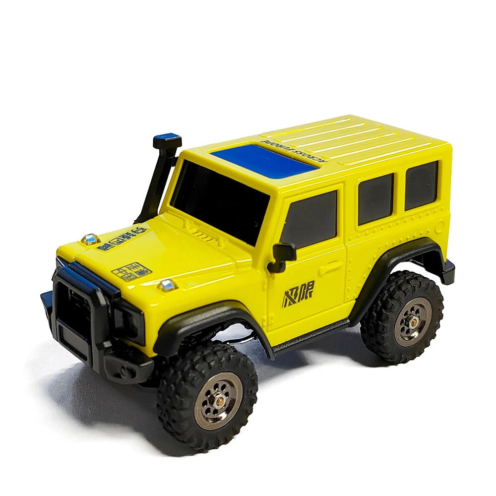 【コバ】 LDARC X43 RTR ミニクローラー デザートイエロー LDARC X43 4WD RC Car 1/43 Scale Rock Crawler Mini Off-Road Truck RTR