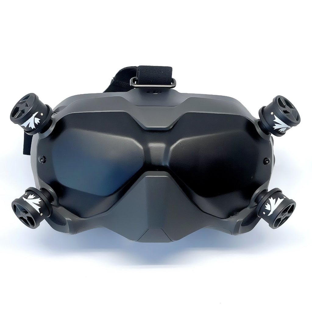 goggle 4 fpv glasses TrueRC DUALITY 2.4/5.8GHz Stubby DJI Goggles 4 PACK LHCP