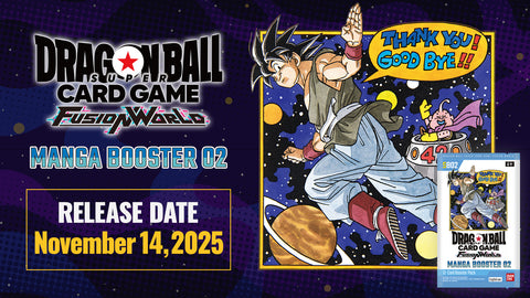 dragon ball super card game battle evolution booster box Dragon Ball Super Card Game SB02 Fusion World Manga Booster Box