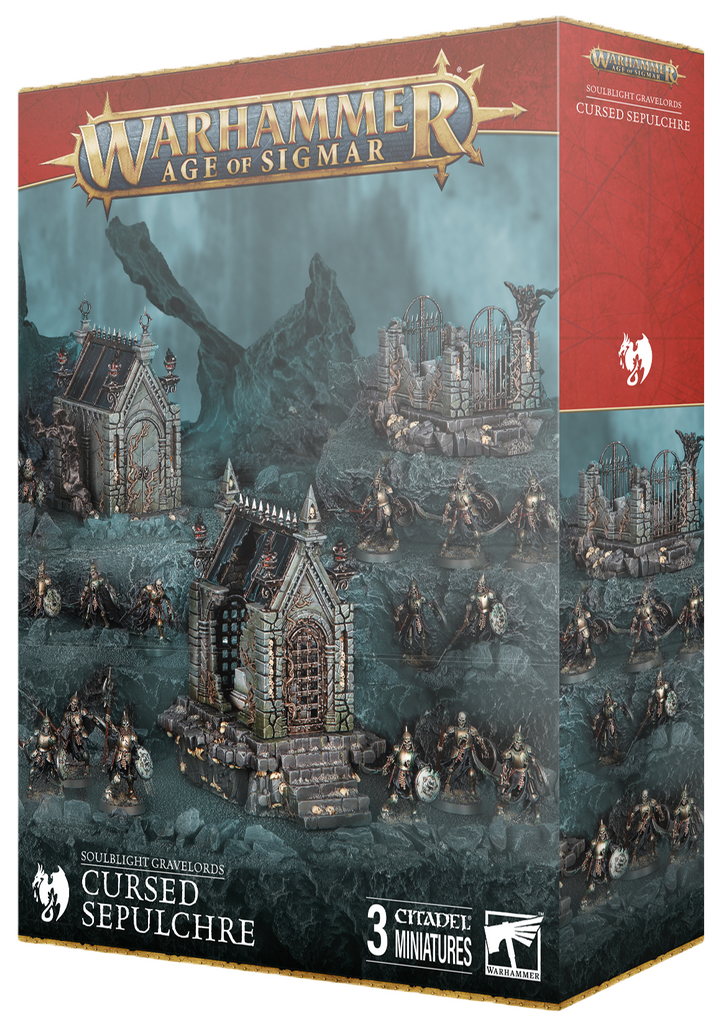 Cursed Sepulchre Per Warhammer Age Of Sigmar - Sepolcro Maledetto Soulblight Gravelords - Foto 2