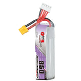 GAONENG GNB 850mAh 4S 60C LiHV 15.2V LiPo Battery LongRange XT30 [DG]