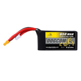 DOGCOM 650mAh 4S 150C 14.8V FPV LiPo Battery XT30 [DG]