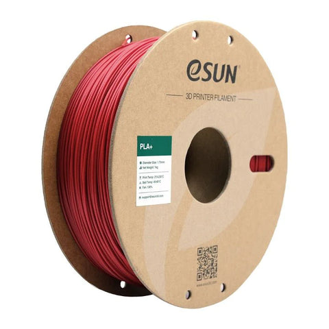 eSUN PLA+ 3D Printer Filament 1.75mm 1KG (Fire Engine Red)