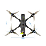 GEPRC MARK5 Analog Freestyle 5 Inch FPV Racing Drone BNF FrSky ELRS