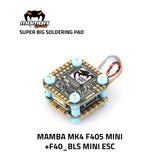 Diatone Mamba Stack MK4 F405 Mini F4 Flight Controller + F40 BLS 3-6S 