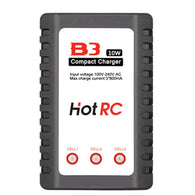 HOTRC B3 10W 1.6A AC Battery Balance Charger for 2S-3S LiPo Battery-FpvFaster