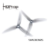 HQ Prop V2S Freestyle 5x4.3x3 Tri-Blade 5" Prop 4 Pack-FpvFaster